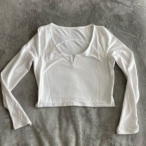 Lululemon LS Crop Top